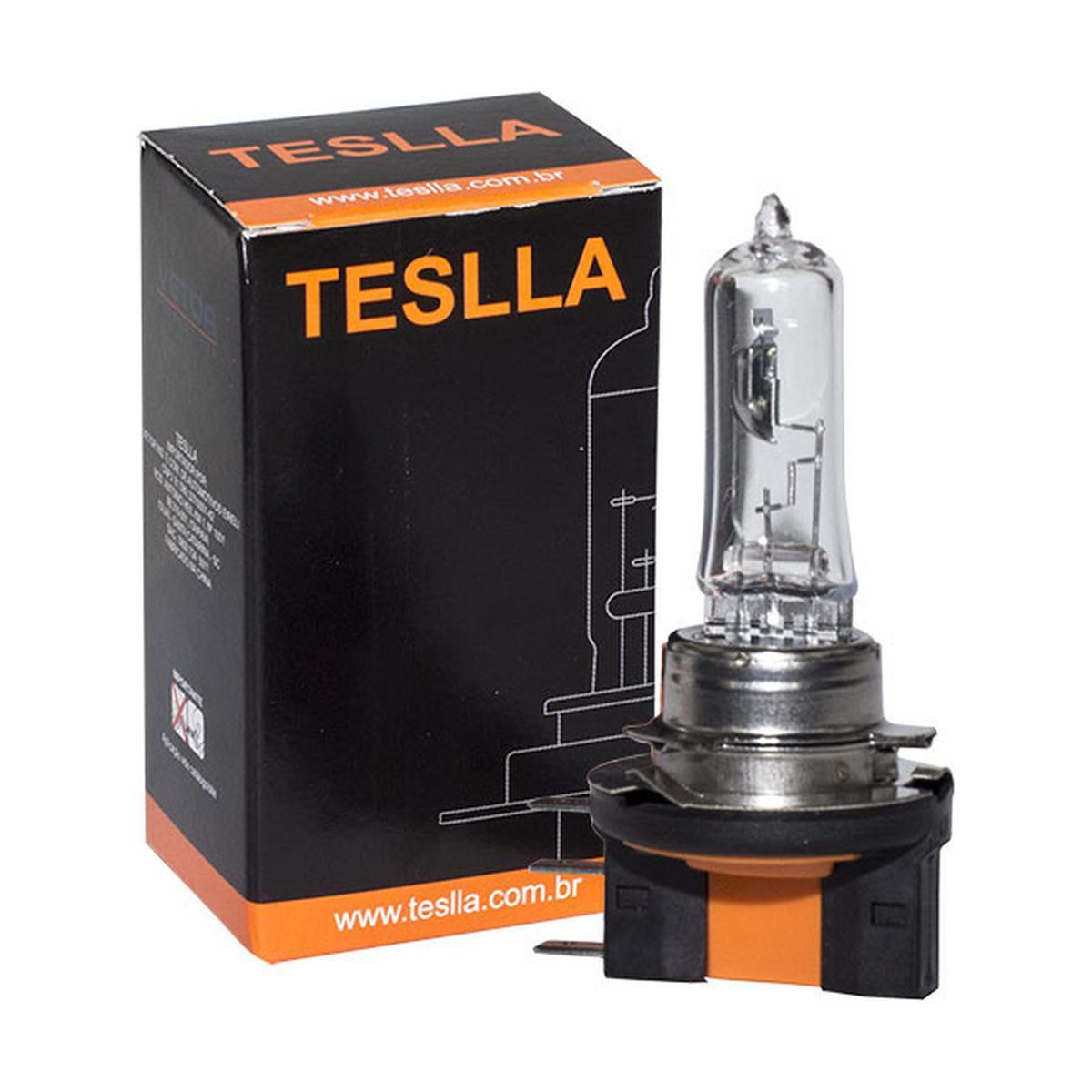 Lâmpada Halógena Amarela H15 12V 55/15W - Teslla - Th15 - (1)