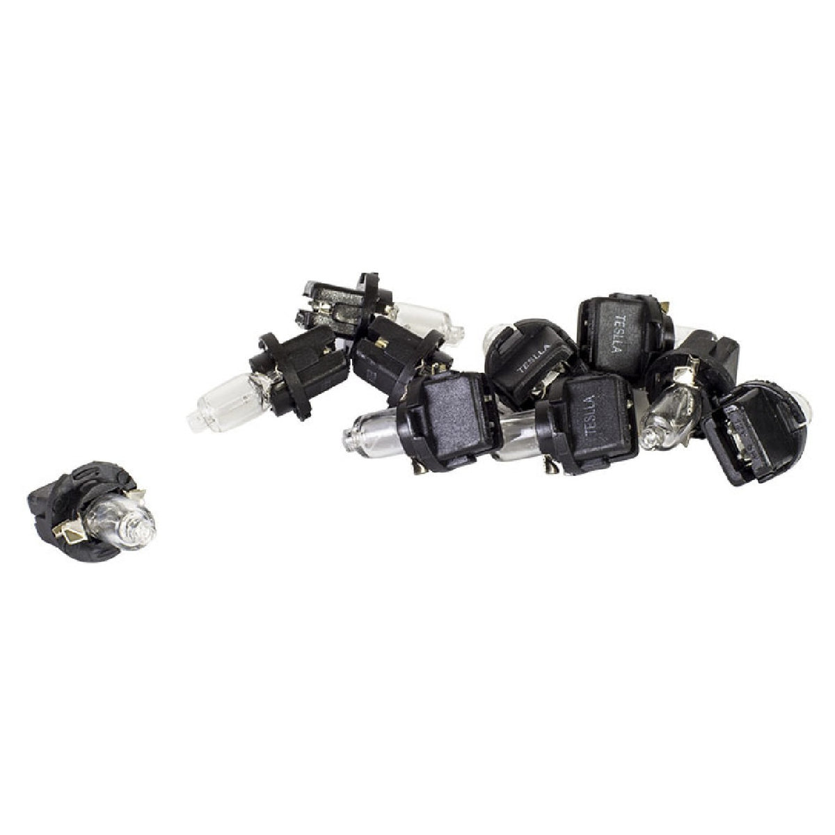 10 Lâmpadas Amarela 12V 5W - Teslla - T64124Mf - (3)