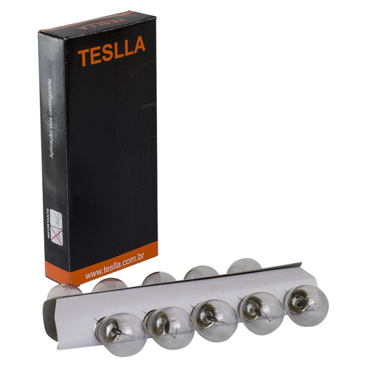 10 Lâmpadas Amarela 12V 21W - Teslla - T1141A - (1)