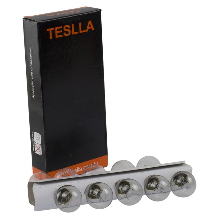 10 Lâmpadas Amarela 12V 21/4W - Teslla - T1034A - (1)