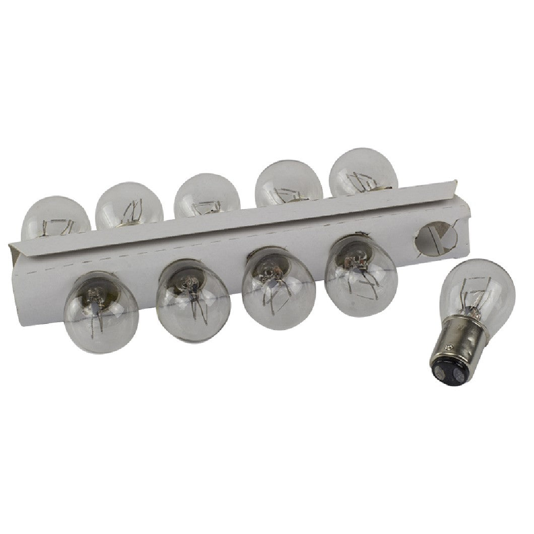 10 Lâmpadas Amarela 12V 21/4W - Teslla - T1034A - (2)