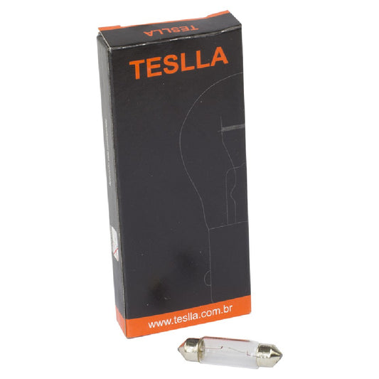 10 Lâmpadas Amarela 12V 10W - Teslla - T6411 - (1)