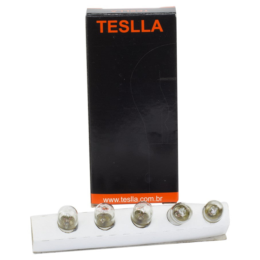 10 Lâmpadas Amarela 24V 4W - Teslla - T69V - (5)