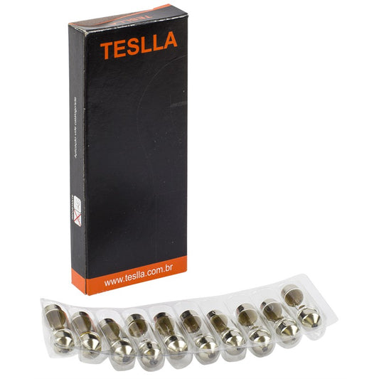 10 Lâmpadas Amarela 24V 5W - Teslla - T6423V - (1)