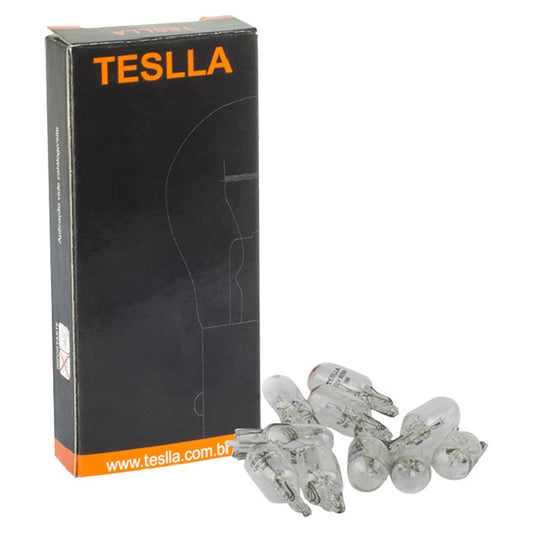 10 Lâmpadas Amarela 12V 3W - Teslla - T2821 - (1)