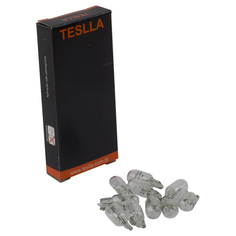 10 Lâmpadas Amarela 12V 3W - Teslla - T2821 - (11)