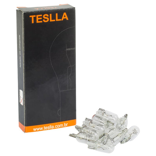 10 Lâmpadas Amarela 12V 5W - Teslla - T2825 - (1)