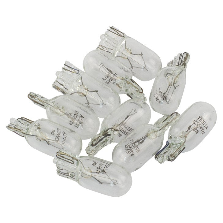 10 Lâmpadas Amarela 12V 5W - Teslla - T2825 - (2)