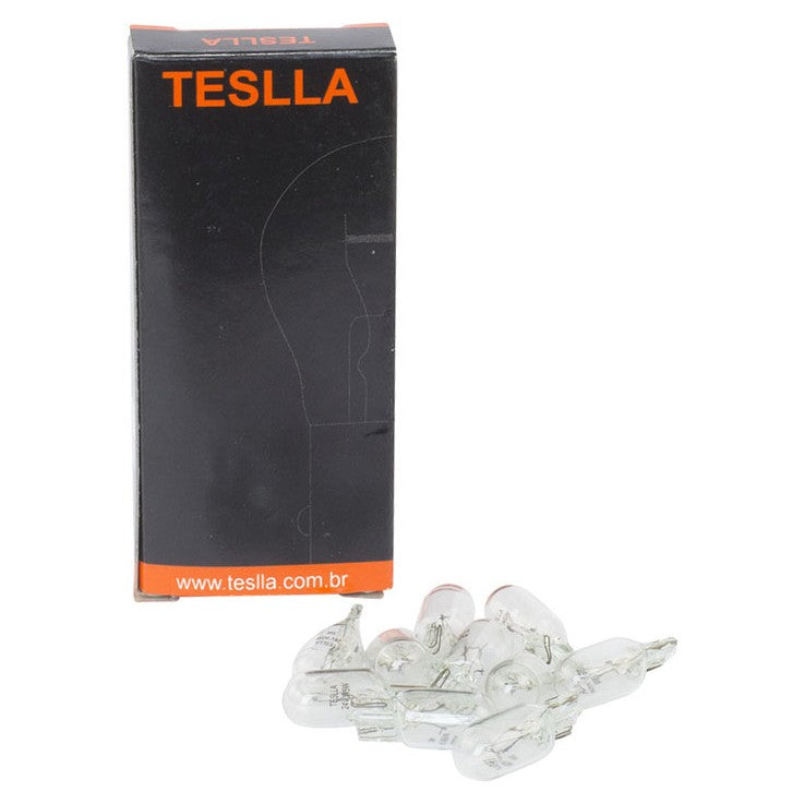 10 Lâmpadas Amarela 24V 5W - Teslla - T2825V - (1)