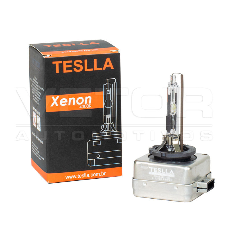 Lâmpada Xenon Farol Dianteiro - Teslla - Td3R - (1)