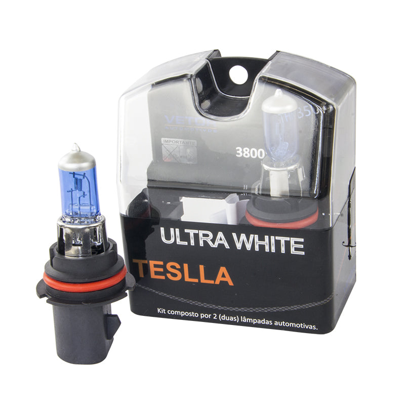 Par Lâmpada Halógena Ultra Branca 12V 65/55W - Teslla - Thb5Ub - (2)