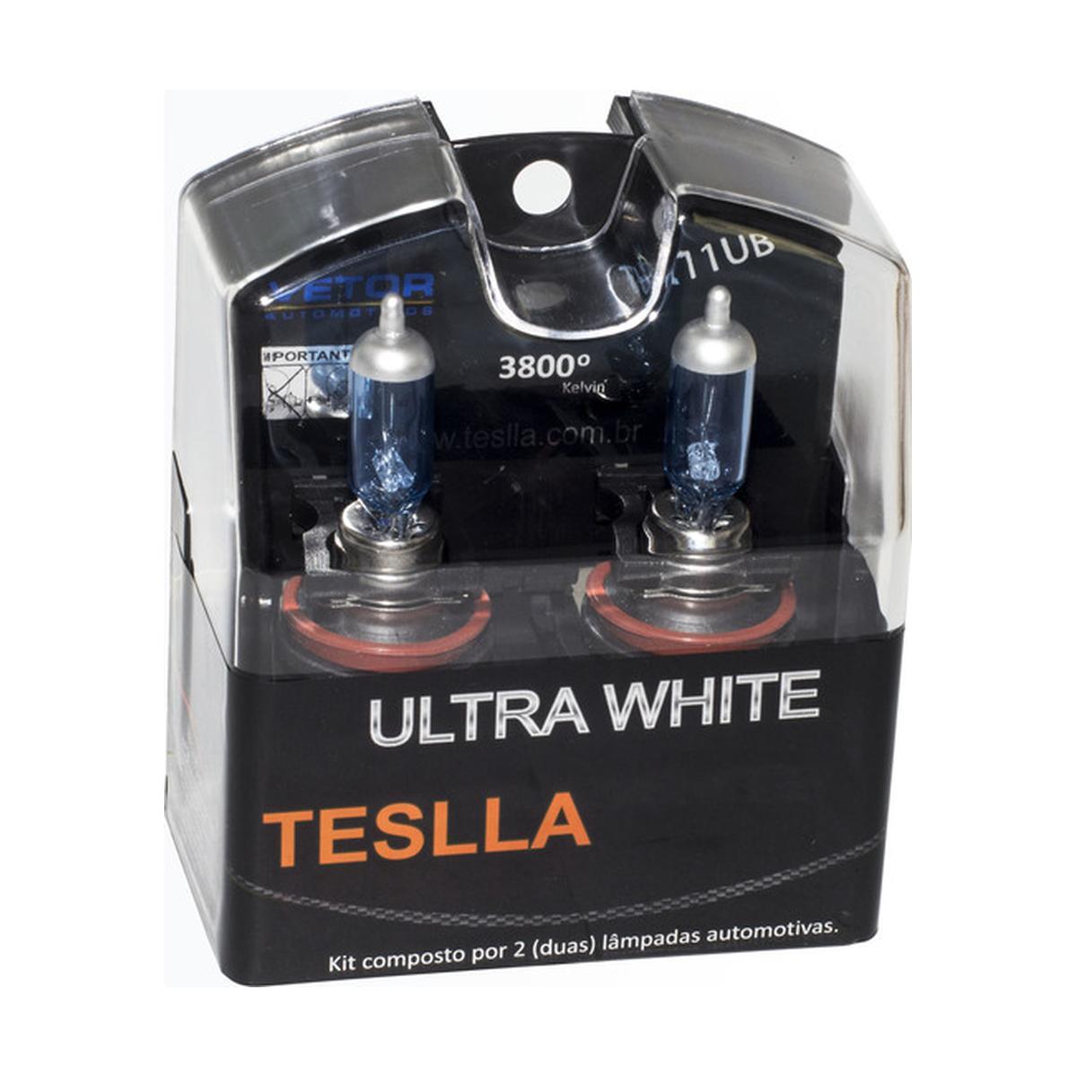 Par Lâmpada Halógena Ultra Branca 12V 55W - Teslla - Th11Ub - (1)