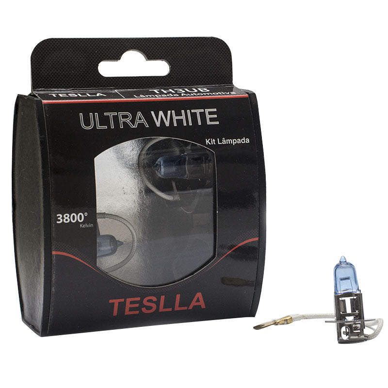 Par Lâmpada Halógena Ultra Branca 12V 55W - Teslla - Th3Ub - (2)