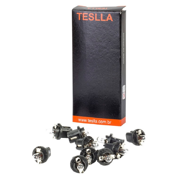 10 Lâmpadas 12V 1,2W - Teslla - T2721Mf - (3)