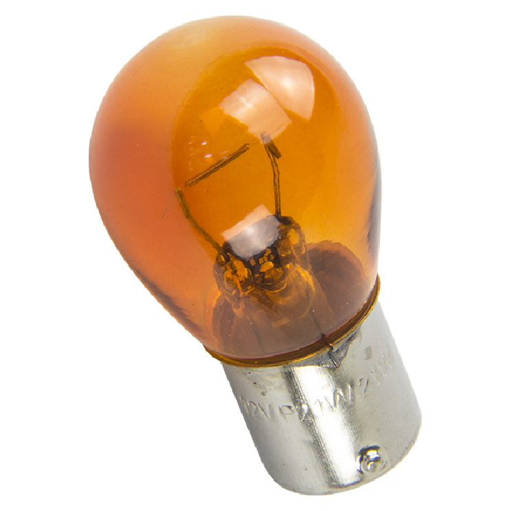 10 Lâmpadas Âmbar 12V 21W - Teslla - T1141Aab - (9)