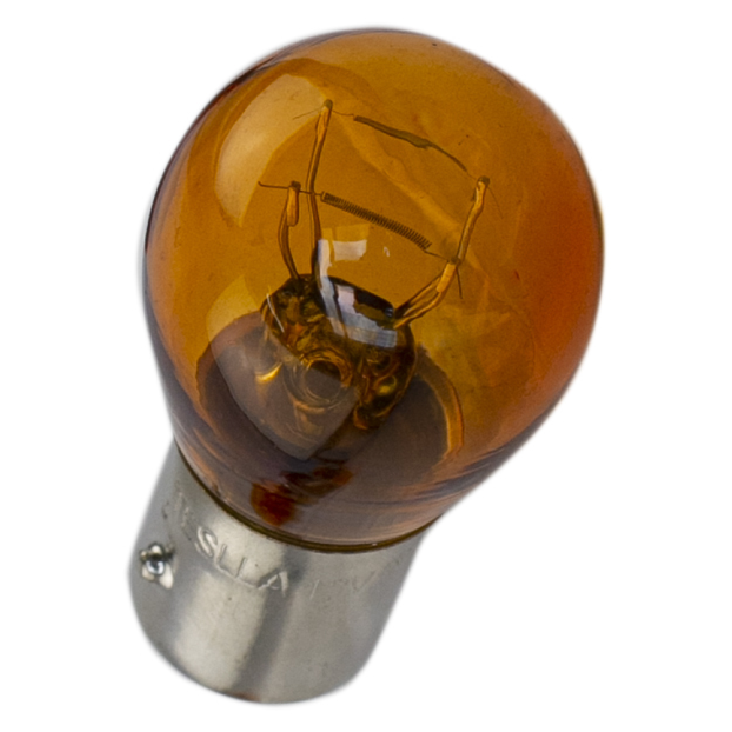 10 Lâmpadas Âmbar 12V 21/4W - Teslla - T1034Aab - (6)