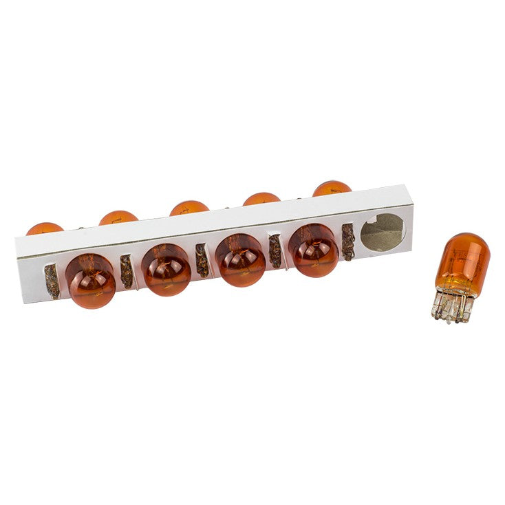 10 Lâmpadas Âmbar 12V 21/5W - Teslla - T6942Ab - (2)