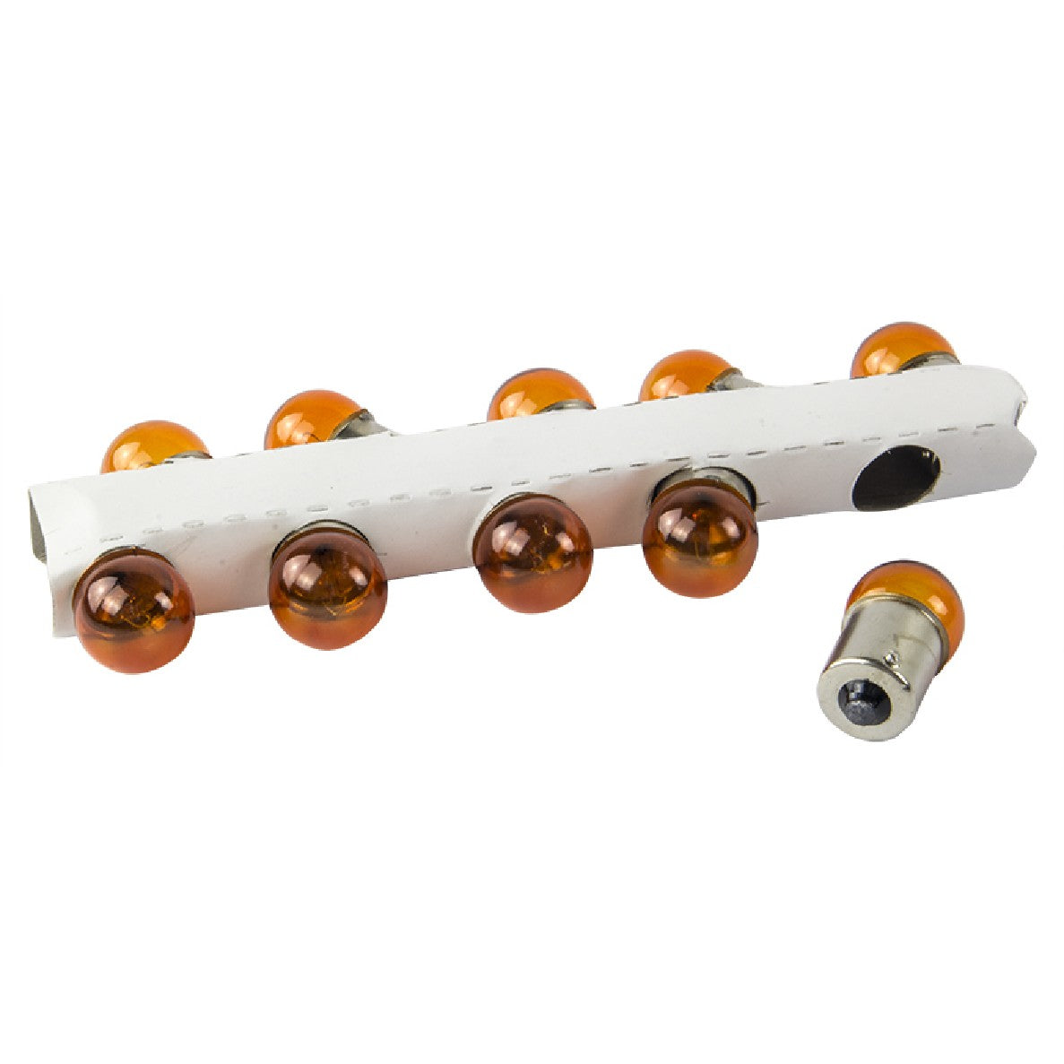 10 Lâmpadas Âmbar 12V 10W - Teslla - T6710Ab - (2)