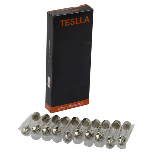 10 Lâmpadas 12V 10W - Teslla - T2715 - (1)