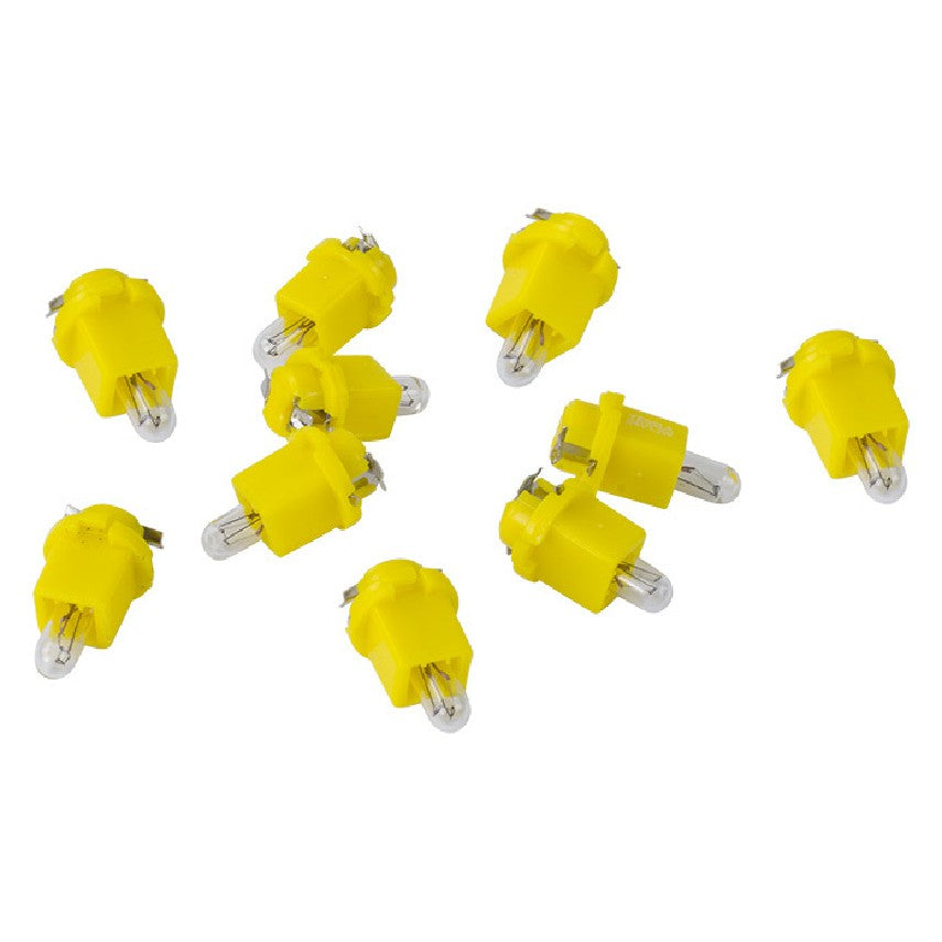 10 Lâmpadas Amarela 24V 1,2W - Teslla - T2742Mf - (2)