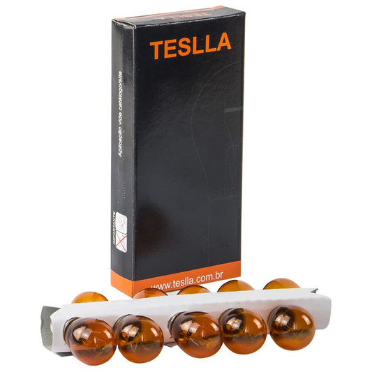 10 Lâmpadas Âmbar 24V 21W - Teslla - T1141Vaab - (1)