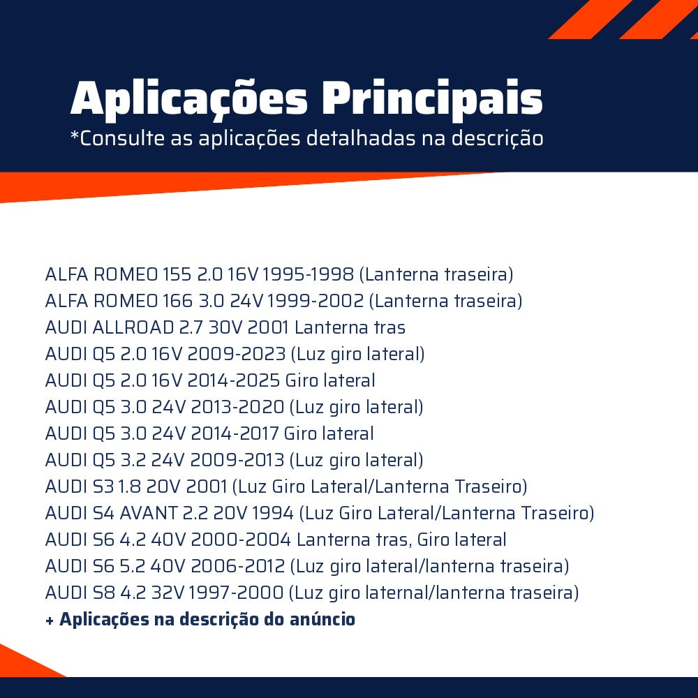 10 Lâmpadas 12V 5W - Teslla - T67 - (6)