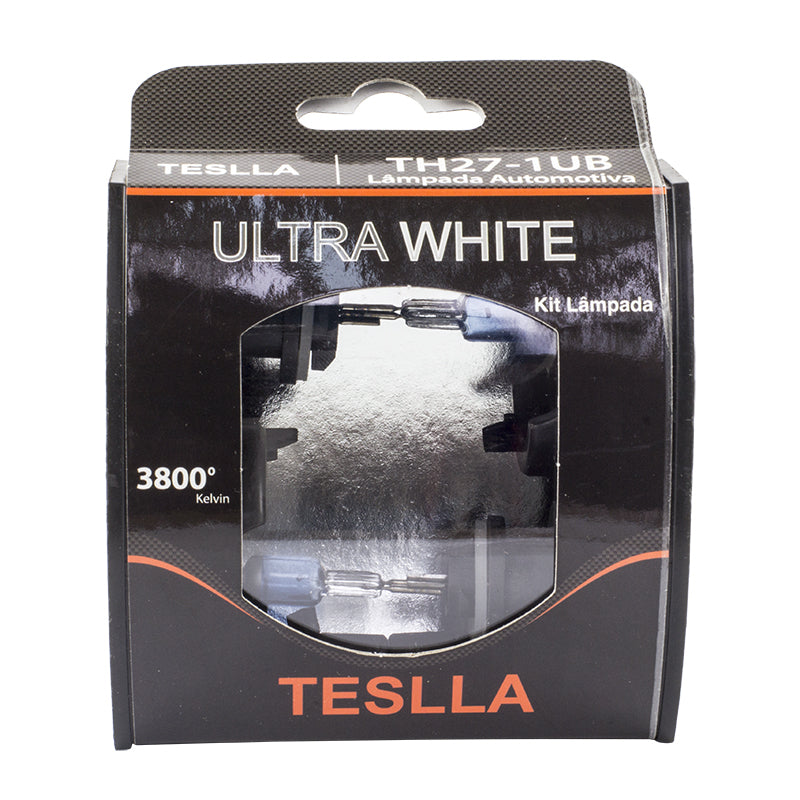 Par Lâmpada Ultra Branca H27 12V 50W - Teslla - Th27-1Ub - (2)