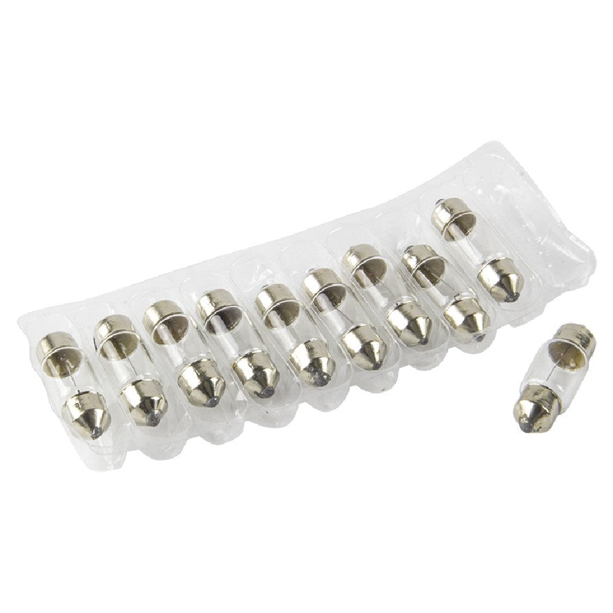 10 Lâmpadas 12V 10W - Teslla - T6431 - (10)