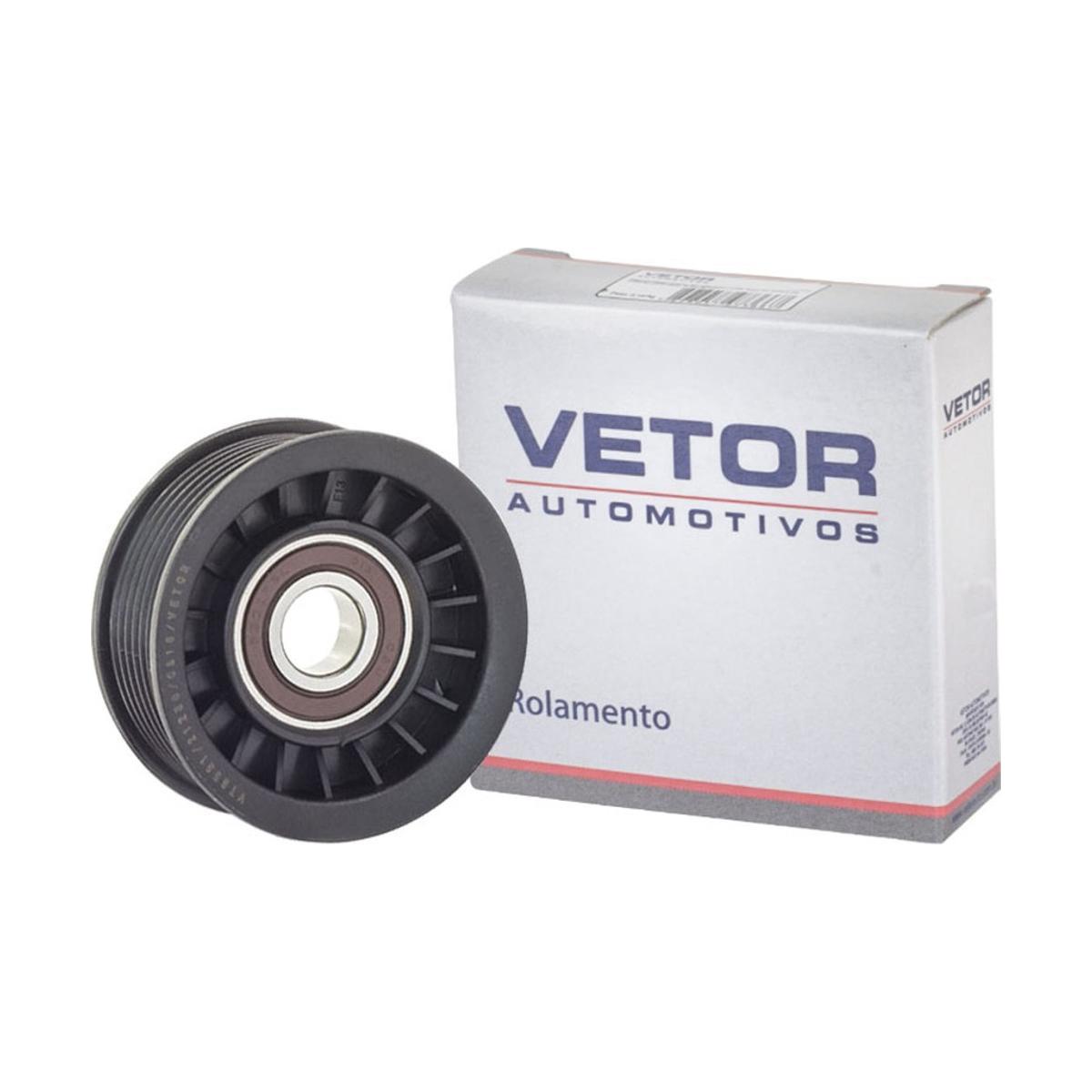 Polia Estriada do Alternador - Vetor - Vt8551 - (1)