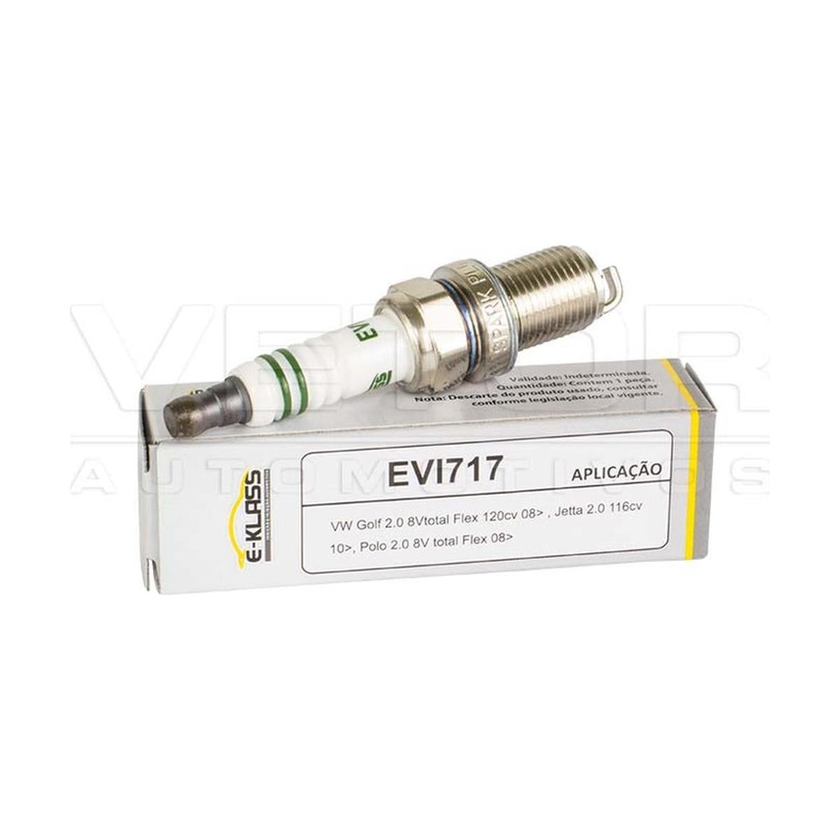 Vela de Ignição Platinum - E-Klass - Evi717 - (1)