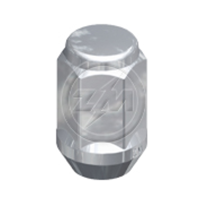 Kit 100 Porca da Roda 1/2"-20UNF x CH3/4" x H36 - ZM - 2910260 - (1)