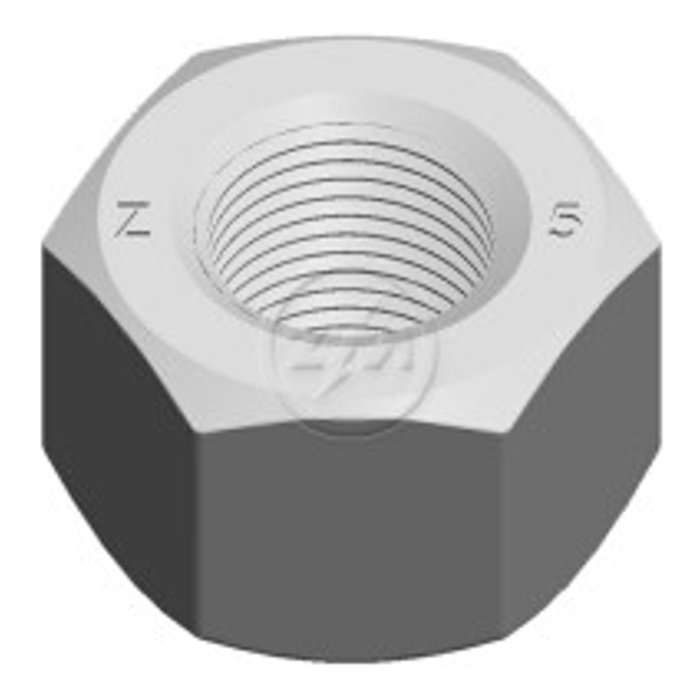 Kit 50 Porca Roda 3/4''-16UNF x CH1,5/16" x H25,4 - ZM - 2930431 - (1)