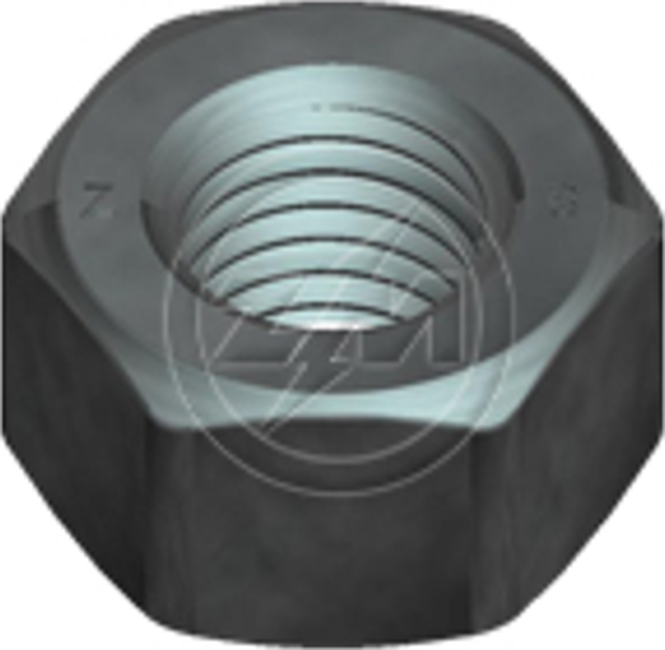 Kit 50 Porca da Roda 3/4''-10UNC x CH1,1/4" x H19 - ZM - 2934001 - (1)