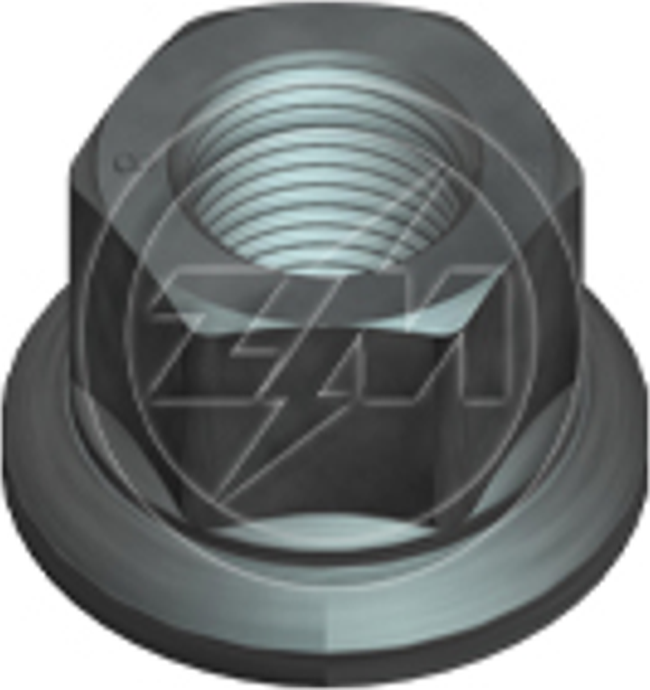 Kit 30 Porca da Roda 7/8"-11BSF x CH1.5/16" x H30 - ZM - 2978001 - (1)