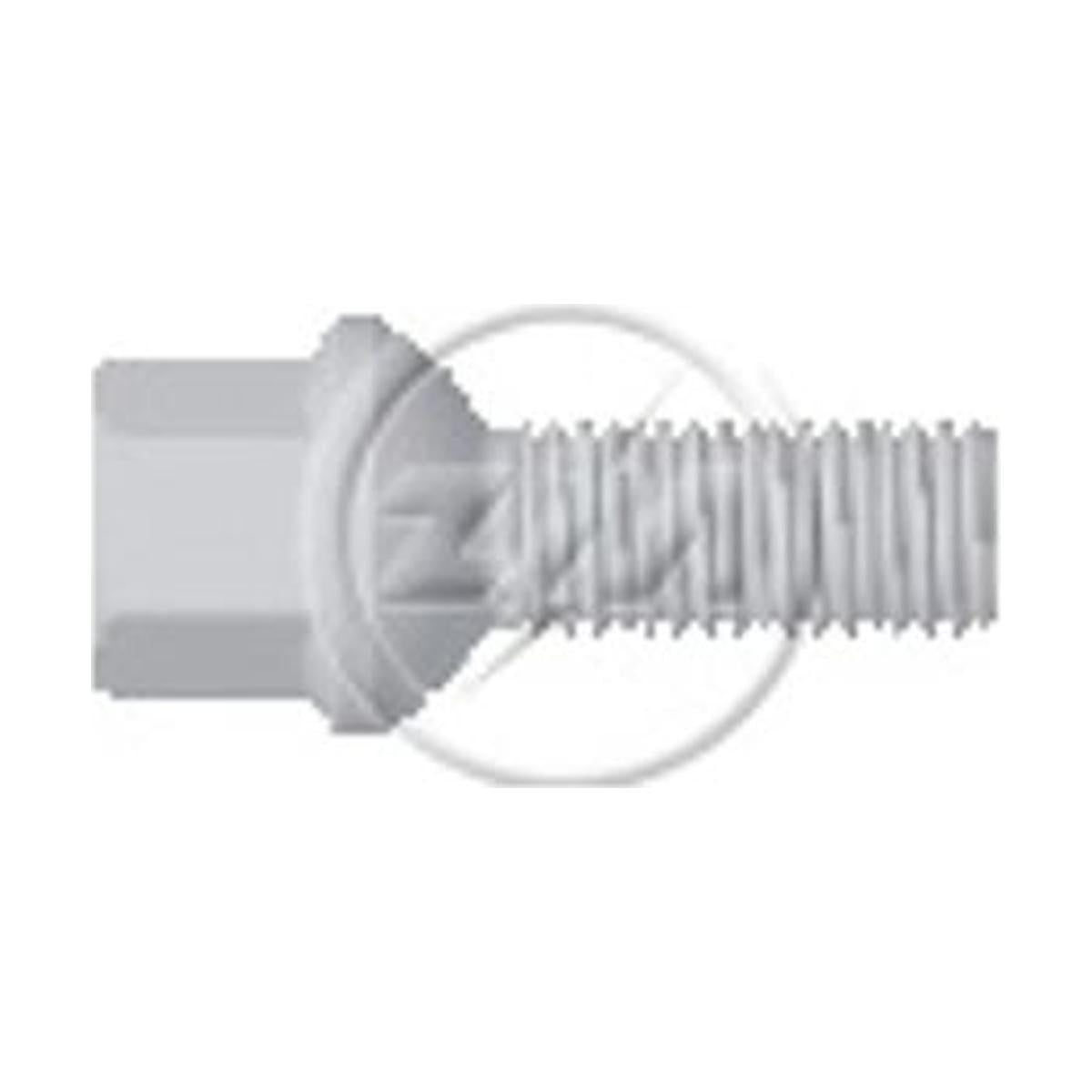 Kit 50 Parafuso de Roda M12-1,5 x 28/49 x CH17 - ZM - 3001201 - (1)