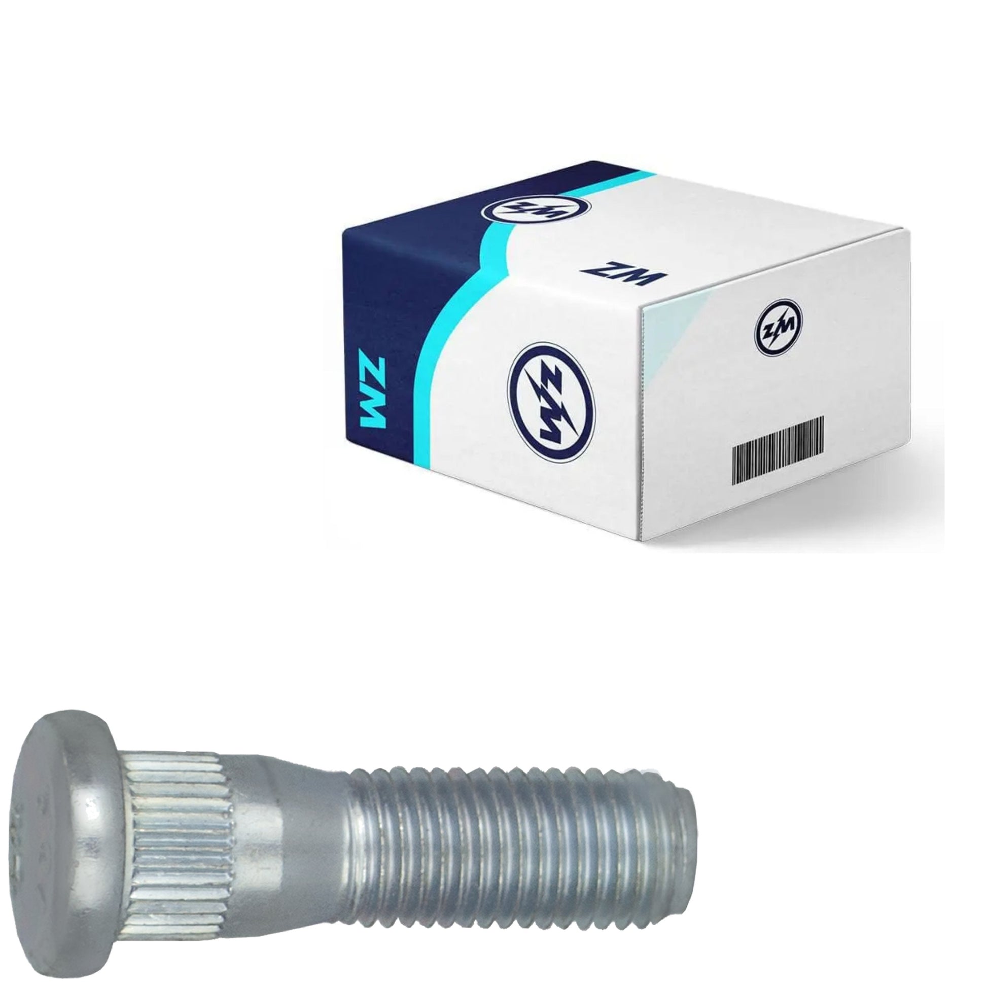 Kit 50 Parafuso de Roda M12-1,5 x 44,5/49,5 - ZM - 30.012.23 - (1)