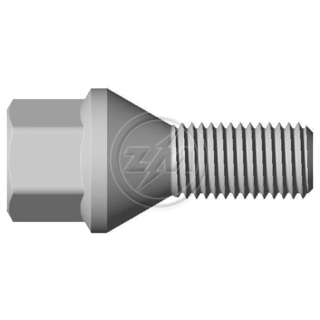 Kit 50 Parafuso de Roda M12-1,5 x 22/47,5 x CH17 - ZM - 3001233 - (1)