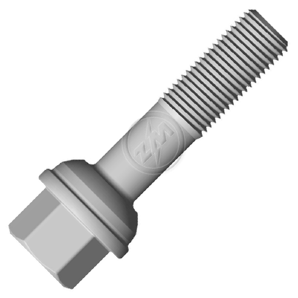 1 Parafuso de Roda M14-1,5 x 54/79 x CH19 - ZM - 3001414 - (3)