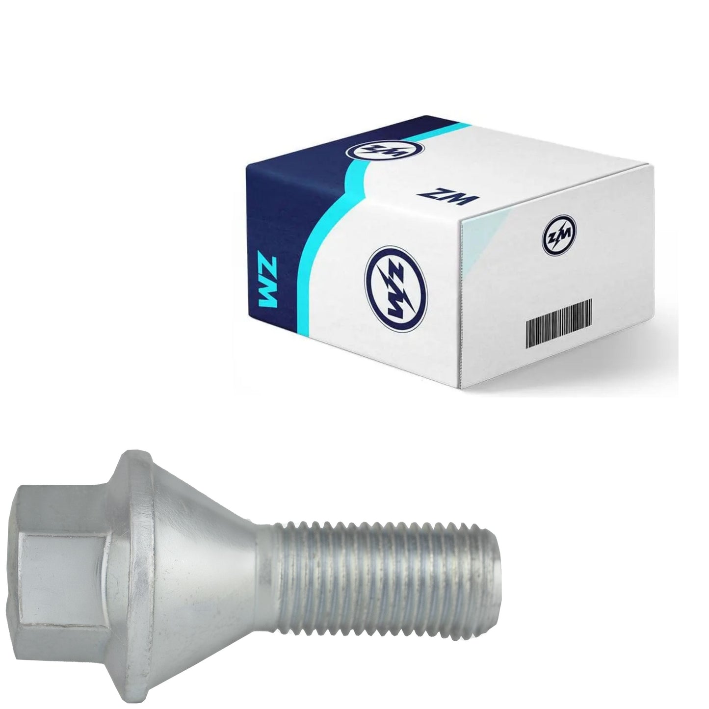 Kit 30 Parafuso de Roda M14-1.5 x 30/60 x CH19 - ZM - 3001480 - (1)