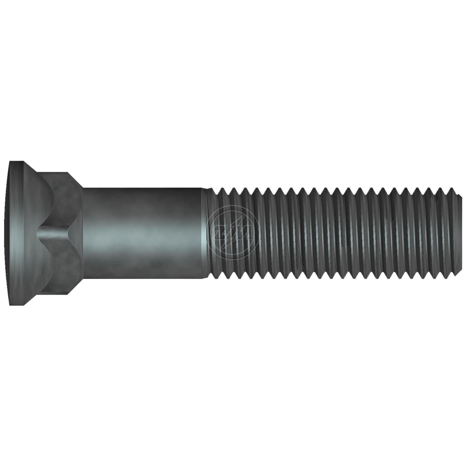 Kit 12 Parafuso da Lâmina do Trator 1"-8UNC x 5" - ZM - 3011078 - (1)