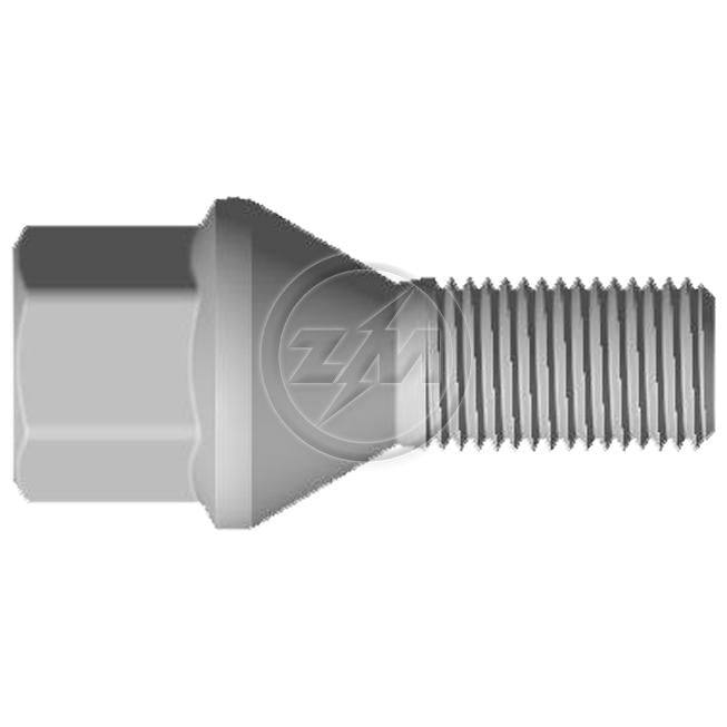 Kit 50 Parafuso de Roda M12-1,25 x 22/48,5 x CH17 - ZM - 3021240 - (1)