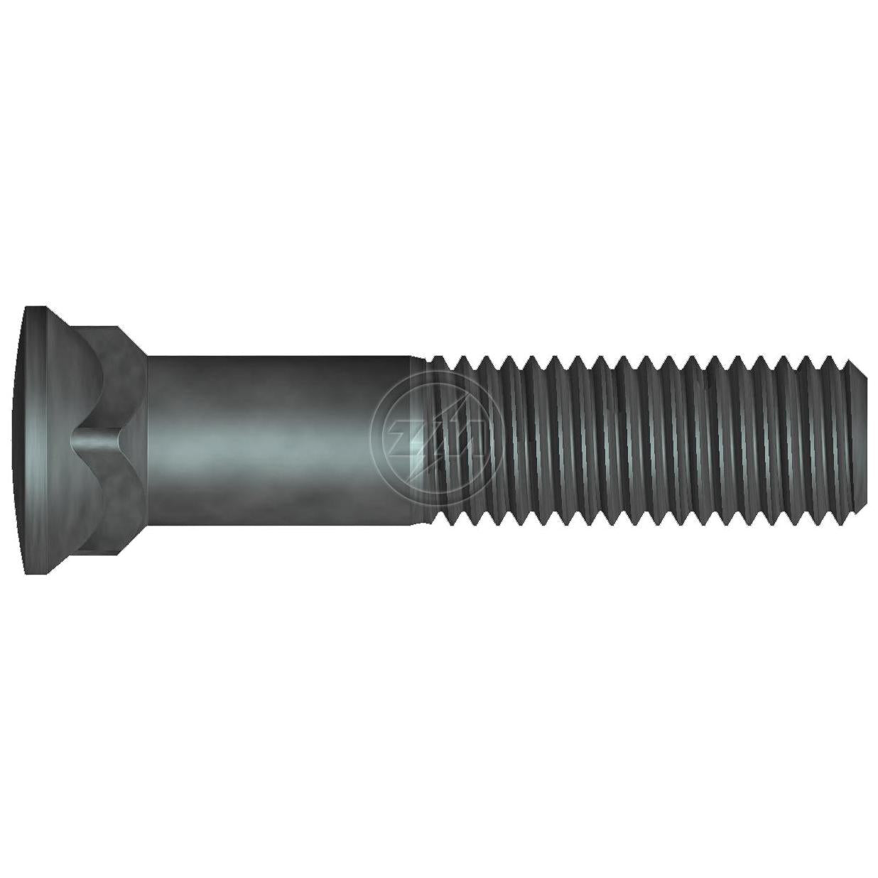 Kit 50 Parafuso Lâmina Trator 3/4"-10UNC x 3,3/4" - ZM - 3034074 - (1)