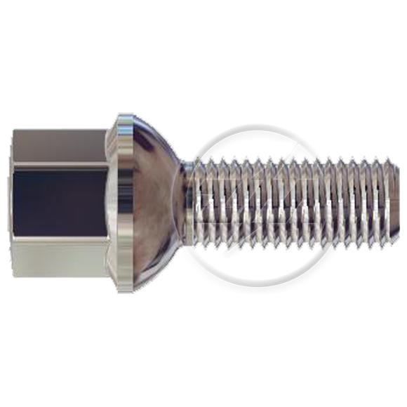 Kit 50 Parafuso de Roda M12-1,5 x 28/50 x CH17 - ZM - 3041251 - (1)