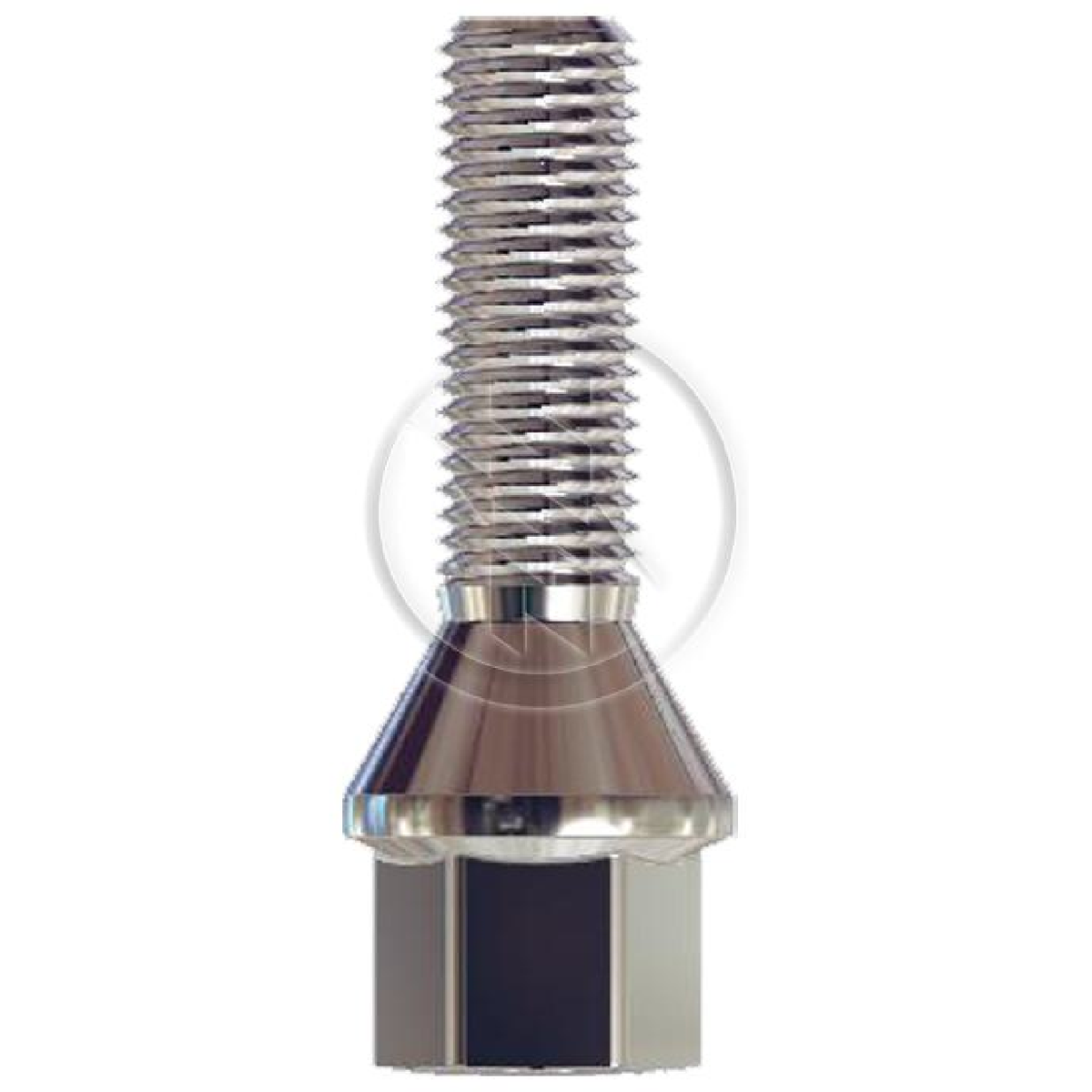Kit 50 Parafuso de Roda M12-1.5 x 35/61,5 x CH17 - ZM - 3041254 - (5)