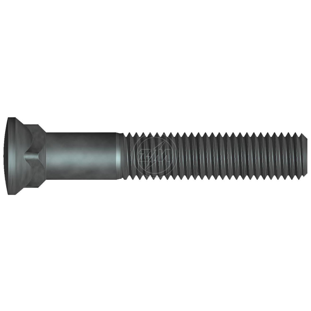 Kit 25 Parafuso da Lâmina Trator 5/8"-11UNC x 4" - ZM - 3058078 - (1)
