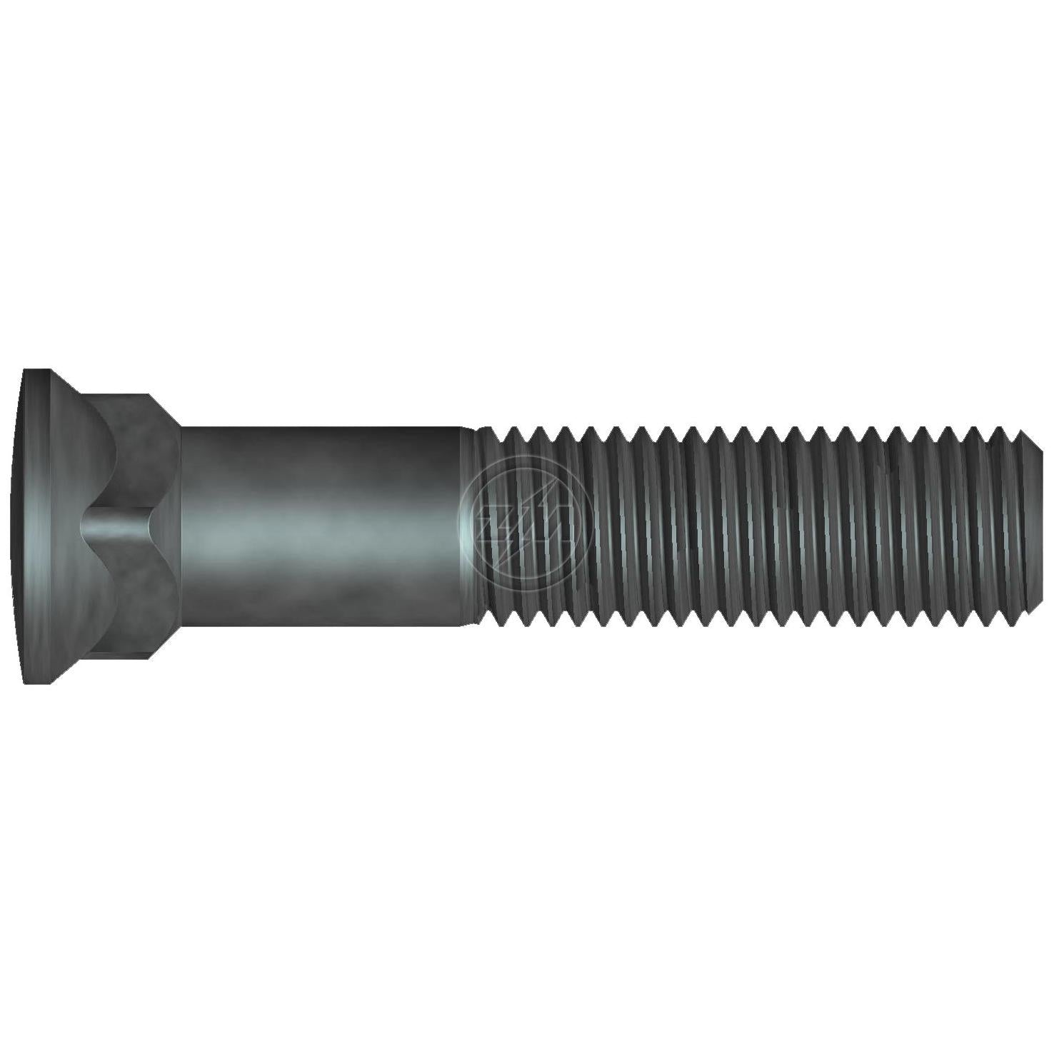Kit 30 Parafuso Lâmina Trator 7/8"-9UNC x 4,1/2" - ZM - 3078079 - (1)