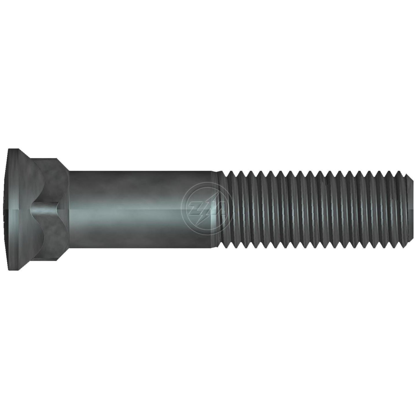 Kit 24 Parafuso Lâmina Trator 7/8"-9UNC x 4,5/8" - ZM - 3078090 - (1)