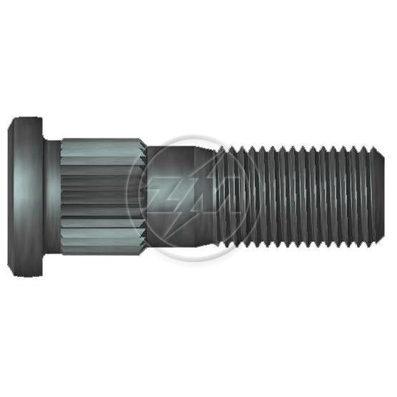 Kit 50 Parafuso de Roda 9/16"-18UNF x 47,6/52,6 - ZM - 3091640 - (1)