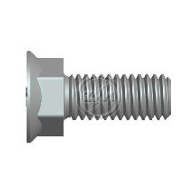 Kit 50 Parafuso da Colhedora Cana 1/2"-12BSW X 40 - ZM - 3212056 - (1)