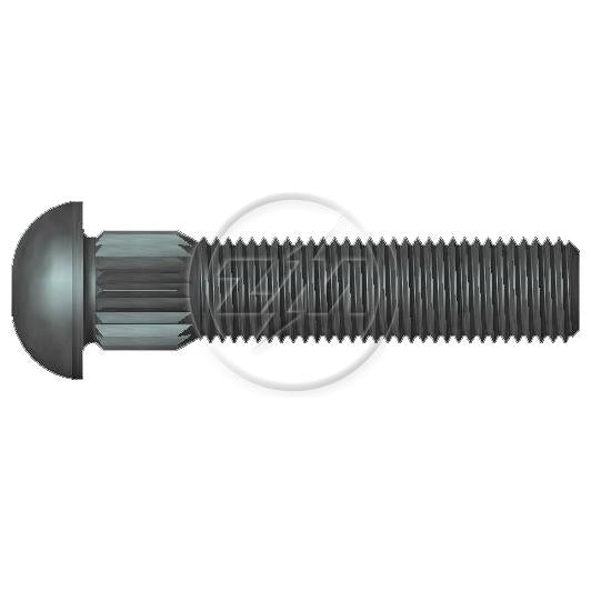 Kit 100 Parafuso Cravo Alto 3/8"-24F X 1,3/4" - ZM - 3230823 - (1)